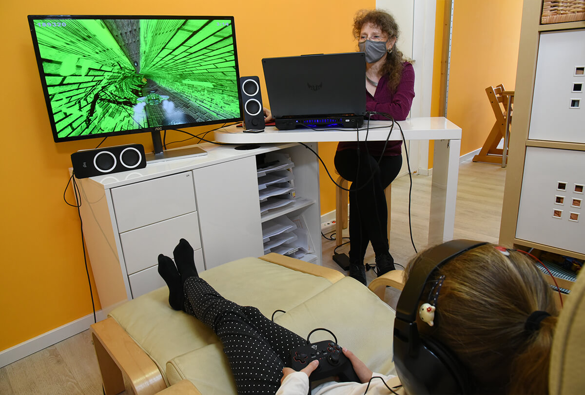 Neurofeedback Behandlung in der Praxis Schreiber in Berlin